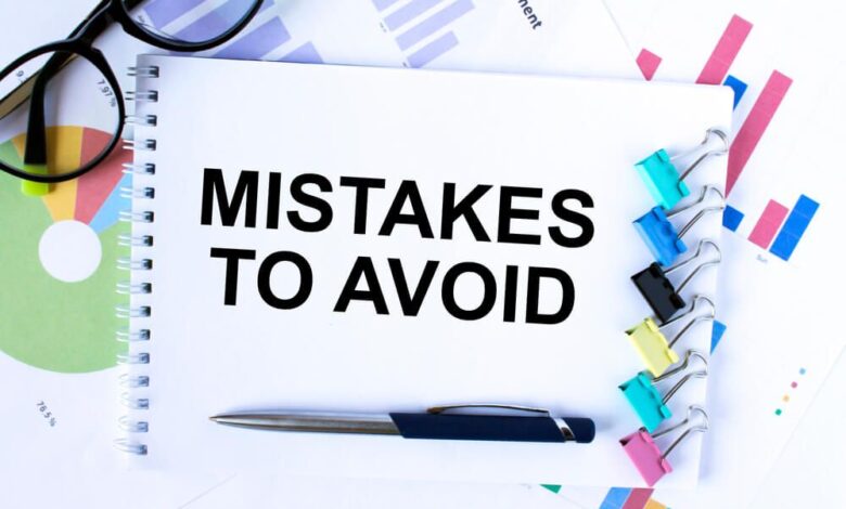 Common Mistakes to Avoid