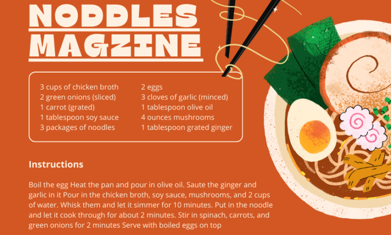 noddles magzine